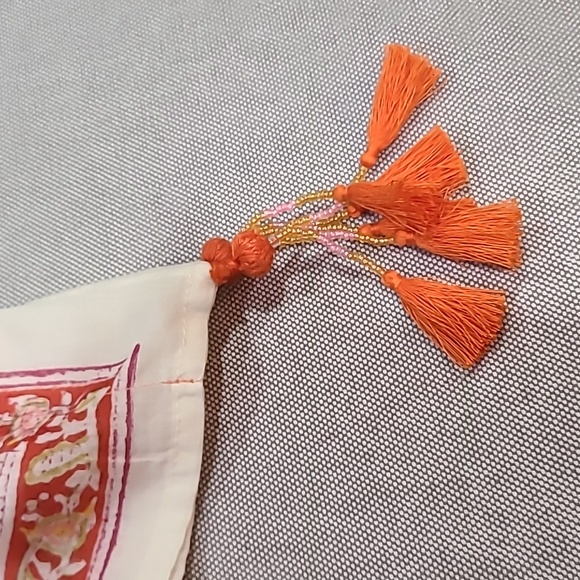 PAX PHILOMENA 'Sedona' Dress Kaftan As Seen In Southern Living Cotton OS/ALL - Picture 4 of 10